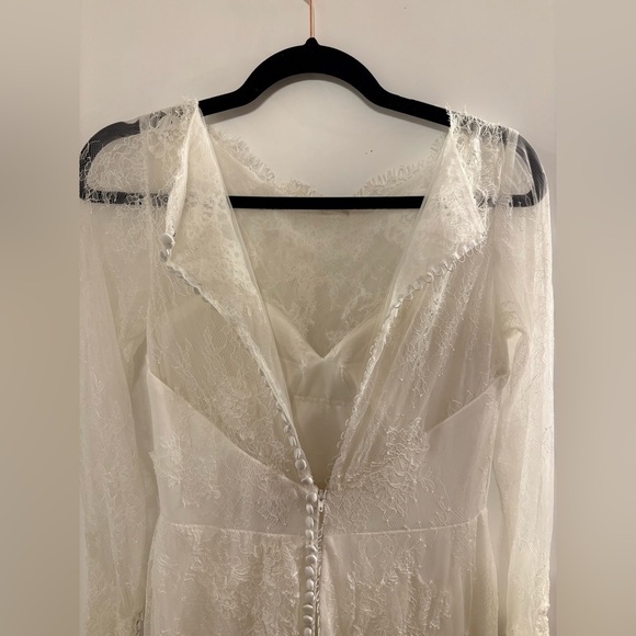 Christina Wu Long Sleeve Lace Bridal Gown #15622 - Picture 10 of 17